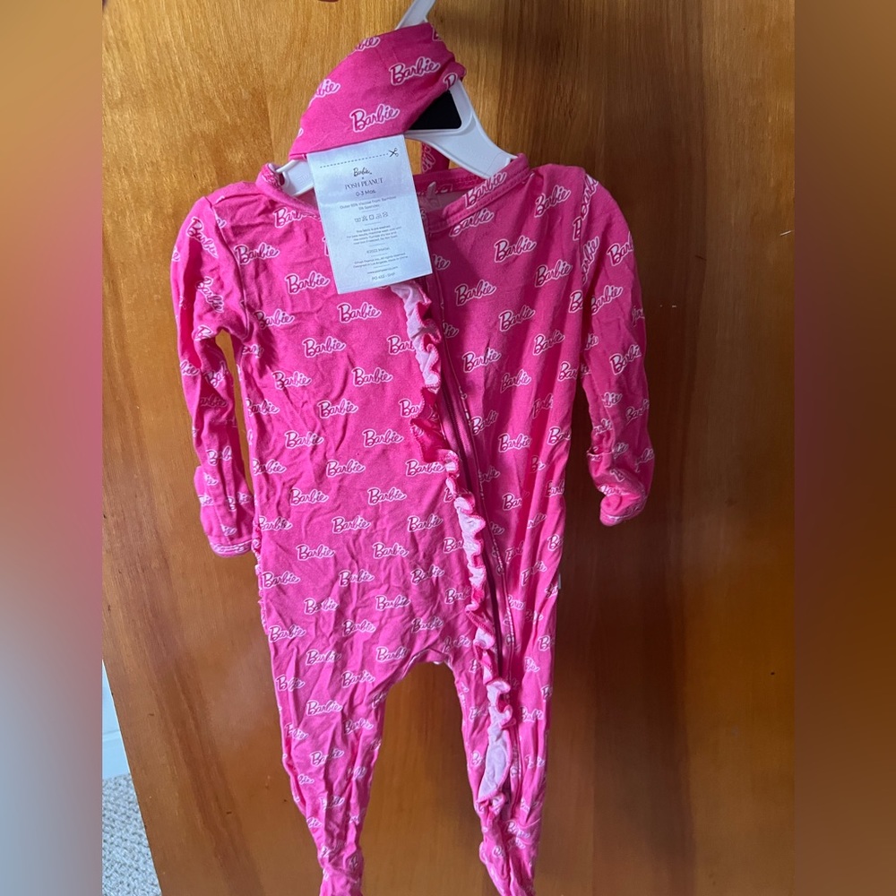 Posh peanut X Barbie footie+headband